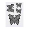 4 x 'Celtic Butterfly' Temporary Tattoos - Water Resistant, Skin-Safe,
