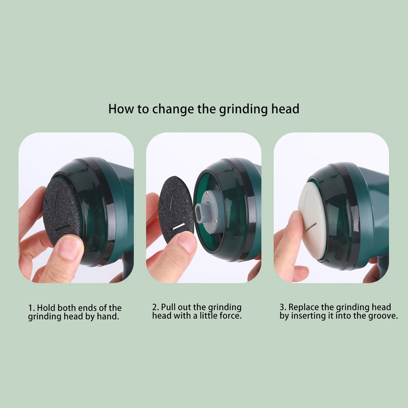 3 in 1 Electric Foot Grinder Multifunctional Automatic Dead Skin