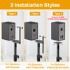 Height Adjustable Bookshelf Speaker Stands Pair for Klipsch Speaker Stands