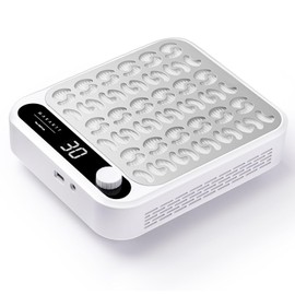 Makartt- Recolección de polvo de uñas profesional: diseñado con un motor de succión de alta potencia y un panel colador, el colector de polvo Makartt captura de manera eficiente el polvo y los residuo
