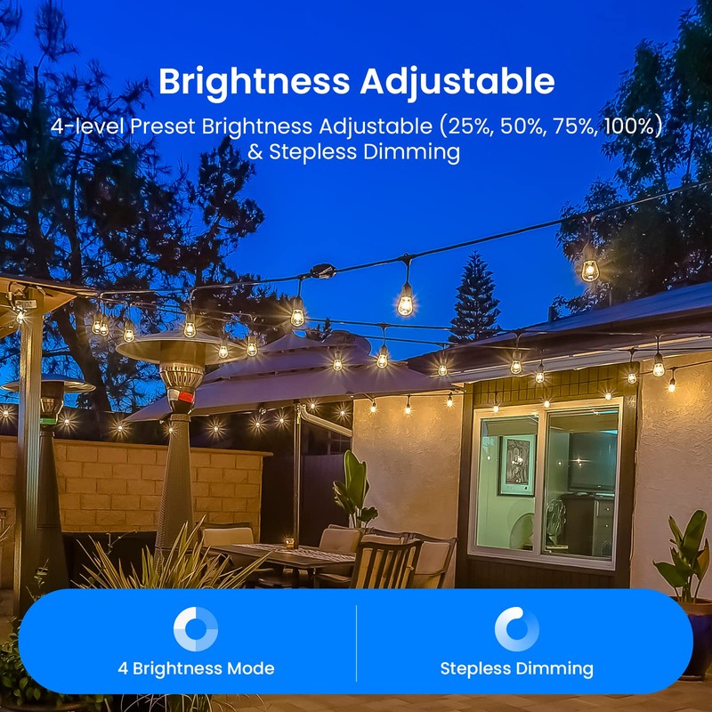 BroadLink Outdoor Christmas String Lights Dimmer 240W with RF Remote