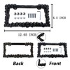UpAuto 2PCS Car License Plate Frame American Standard License Plate
