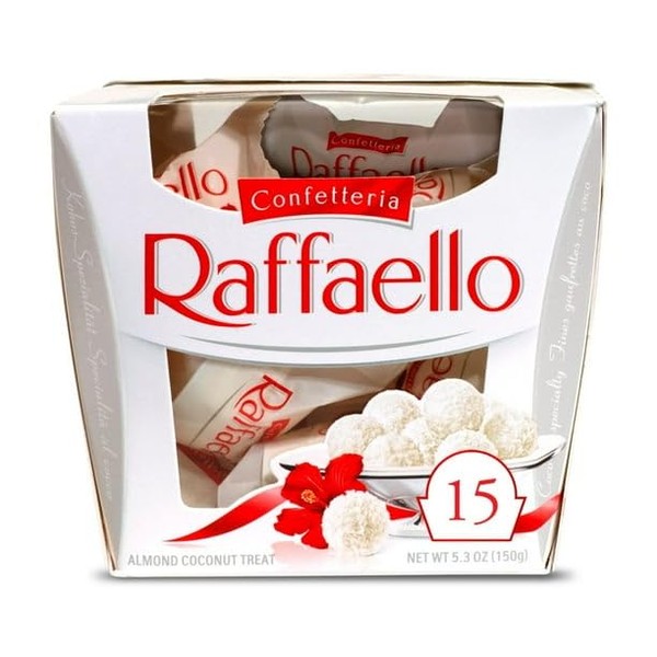 15 Count, Premium Gourmet White Almond, Cream And Coconut, 5.3,