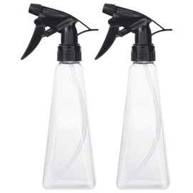Spray Bottles (2-Pack, 12 Oz.) Mist/Stream, Plastic Water Spray Bottle for Hair, Plants, Cleaning, Cooking, BBQ, Pet - Empty Spray Bottles - Leak Proof - BPA-Free - Multicolor