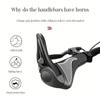 AIMALL 5.5 Inch Mountain Bike Handlebar Grips, Non-Slip Rubber Bicycle