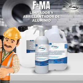 F=MA Abrillantador y Limpiador de Aluminio