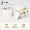 Giunn Vapor Barrier Tape 2 Rolls, 4" Wide x 180'