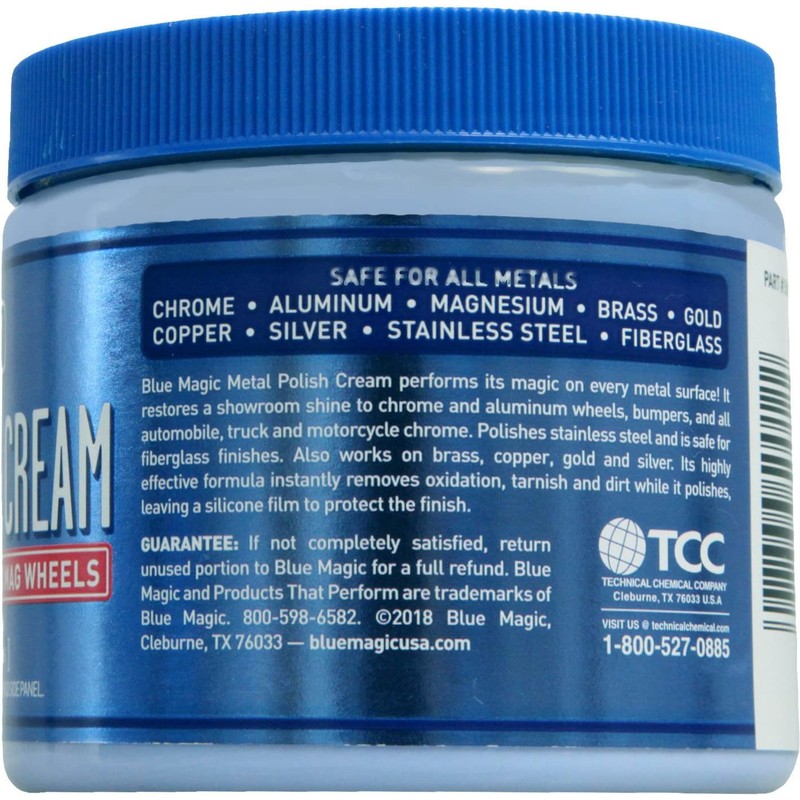 Blue Magic 500-06 Metal Polish Cream - 19 3/8 oz.