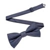 MASADA Mens Checked Bow Tie Pre-Tied Fully Adjustable Handmade with
