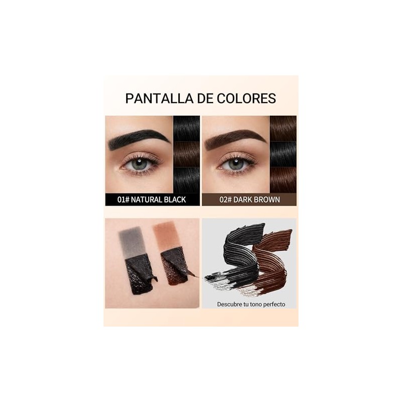 Erinde Tinte Cejas Peel Off Tattoo Effect Duradero