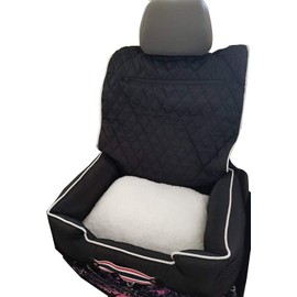 Seat Armour PET2GO101B Pet2Go Black Car Pet Bed and Seat Cover