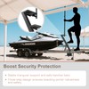 Andorm Boat Trailer Tongue 3 Steps Heavy Duty, Non-Slip Boat