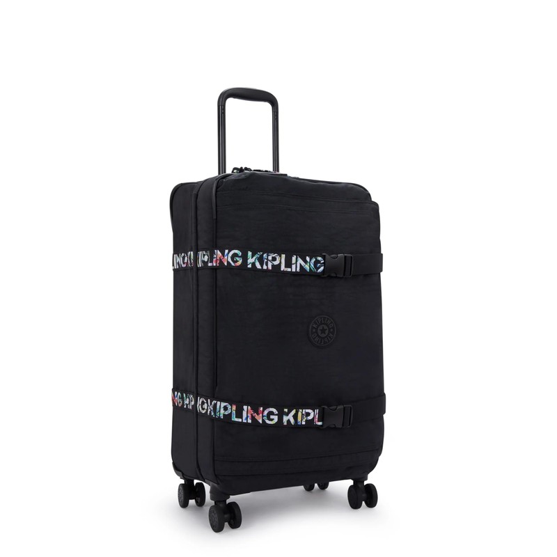 Kipling Women's Spontaneous Medium Softside Spinner Wheel Luggage, Integrated TSA
