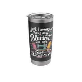 Quilting Sewing Machine Knitting Humor for Quilter Sewer Stainless Steel Insulated Tumbler