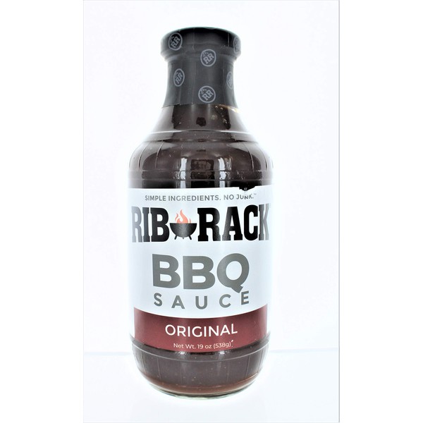 Rib Rack, Barbecue Sauce Original, 19 Ounce