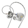 Hifi Kingdom ND-001 Hybrid (1DD+4BA) Wired In-Ear Monitor Silver No