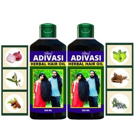 Phillauri Phillauri Ayurvedic Hair Care Adivasi Herbal Hair Oil Made By Pure Adivasi Ayurvedic Herbs Suitable for all hair types