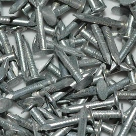 SISI UK® 50 x Clout/Felt/ROOF Nails GALVANISED SHED Large Head Sizes 13mm, 15mm & 20mm (20mm)