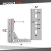Awning Roof Mount Bracket for Retractable Awnings, Adjustable Angle Heavy
