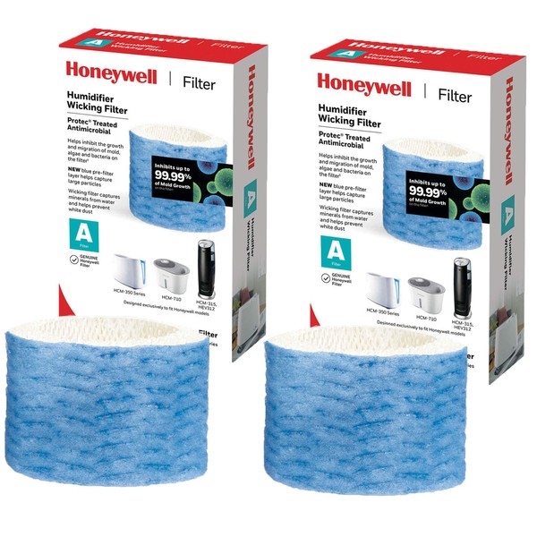 Honeywell HAC-504 Series Humidifier Replacement, Filter A - 2 Filters