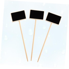 Operitacx 10pcs Mini Chalkboard Signs for Home Decor Wedding Boys and Girls Craft Tags Oval Mini