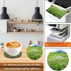 KUKLIPJIM 35 Pcs 3.75 x 3.75 Inch Round White MDF