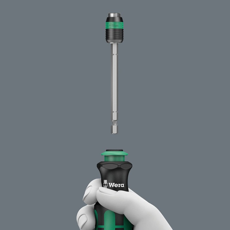 Wera 05051000001 | 818/4/1 Kraftform Replacement Screwdriver with Built-in Magazine