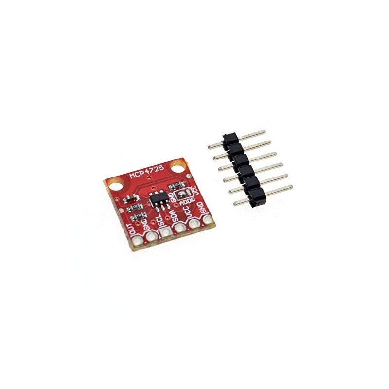 TECNOIOT CJMCU-MCP4725 I2C DAC Module Development Board Unlock 12-Bit Resolution