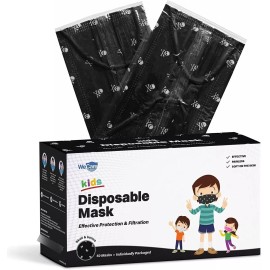 Wecare Disposable Face Masks For Kids, 50 Camo Face Masks, I