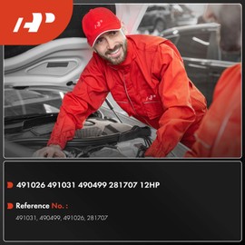 A-Premium 491031 Carburetor Compatible with Briggs & Stratton 490499 491026 281707 12HP Engines