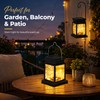 Solar LED Outdoor Lantern for Garden Decor – Hanging Candle