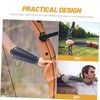 Sosoport 1pair Archery Arm Guards Leather Protective Sleeves for Outdoor