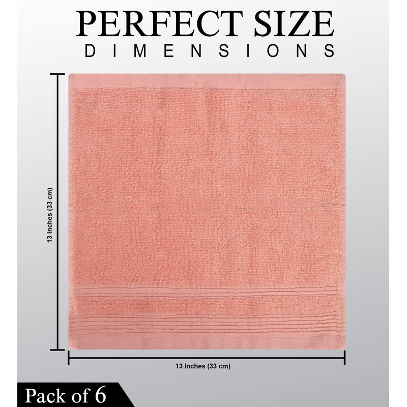 QCS Towels - Face Cloths - 33 x 33 cm