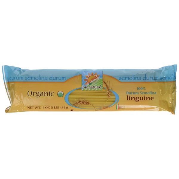 Bionaturae - Pastas orgánicas Linguine de la sémola del Durum - 16 oz.