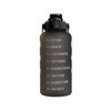 Katsy Style Hydrate 2L Tracker Water Bottle - Rainbow BPA-Free