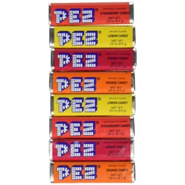 Pez Candy Refill 8Pk Assorted Fruit, 2.31 oz