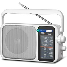 YOWGULF AM FM Radio with Best Reception,Blue