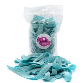 Smarty Stop Sour Gummy candy Strips (Blue Raspberry, 1.5 Pound)