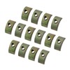 Guifeng 14PCS M6 Half Moon Nut Connector Closet Bed Frame