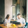 FIMEI LED Saturn Pendant Lights, 3000-6000K Dimmable Adjustable Hanging Chandelier