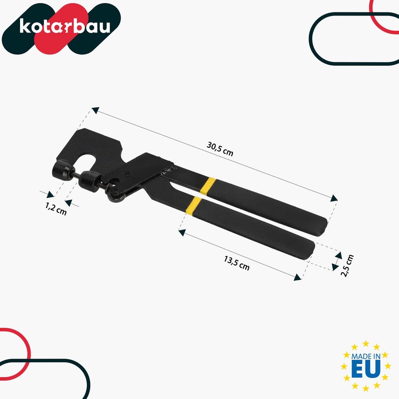 KOTARBAU® Profile Composite Pliers for Connecting Profiles Manual Clamping Pliers