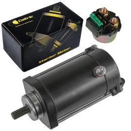 Caltric Starter And Relay Solenoid for Kawasaki Vulcan 1500 VN1500A 1996 1997 1998 1999