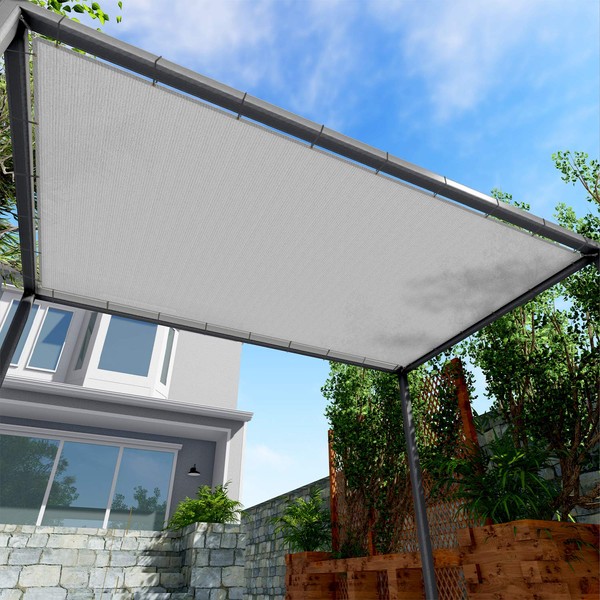 Windscreen4less 4' x 10' Sun Shade Sail Straight Edge Sun