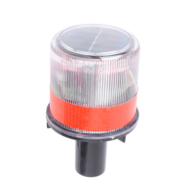 Solar Traffic Warning Light LED Waterproof Easy Move Traffic Flasher