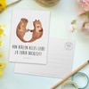 Mr. & Mrs. Panda Postcard Wedding Otter Gift for Wedding