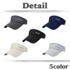 White Fang CA520 Visor, Sun Visor, English, Logo, Hat, Lightweight,