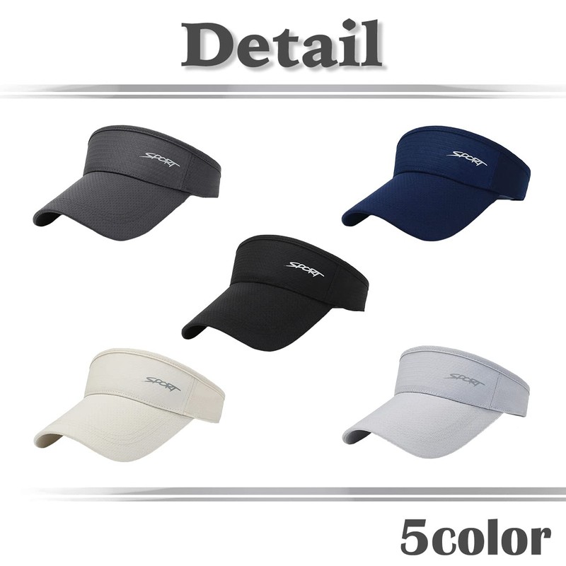 White Fang CA520 Visor, Sun Visor, English, Logo, Hat, Lightweight,