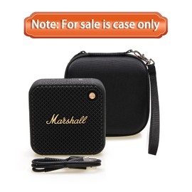 LTGEM Case for Marshall Willen Bluetooth Speaker, Hard Organizer Portable Carry Cover Storage Bag (Black)