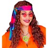 Widmann 50077 Halskette Hippie Erwachsene, Unisex, 60er-Jahre, Disco, Mottoparty, Karneval,