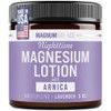 Nighttime Magnesium Lotion with Arnica Soothing Relief Relaxation, Highly Concentrated